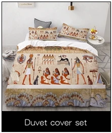 3D HD Digital Print Custom Duvet Cover,Comforter/Quilt/Blanket case Queen/King Bedding 220x240/200x200 Ancient egypt