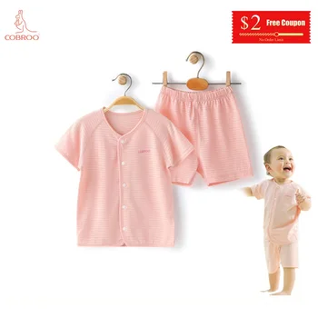 

Newborn Baby Girl Clothes Set 6-24 Month Smooth Texture Baby Shirt Pants Set kids clothes Newborn Set Girl Summer NY210004