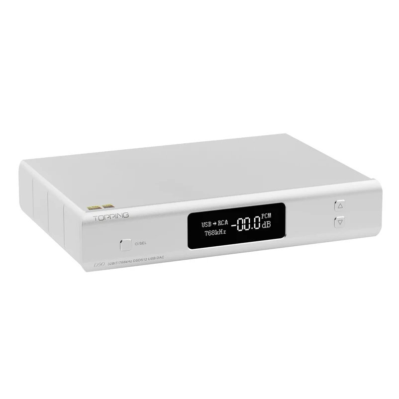 TOPPING D90 AK4499 AK4118 флагманский полноразмерный ЦАП Bluetooth 5 0 LDAC DSD512 32 бит/768 кГц декодер