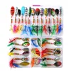 TOMA Spoon Lure Set Spinner bait 2-7g Trout Pike Metal Fishing lures Kit Crankbait Fresh/Salt Water Isca Artificial Hard Bait ► Photo 2/6