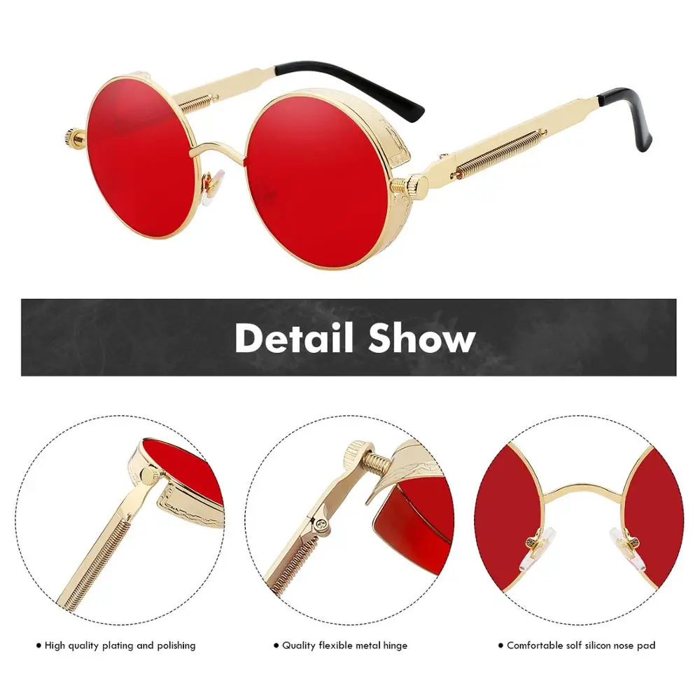 Круглые солнечные очки винтажные металлические|glasses protector|glasses kidglasses vintage |