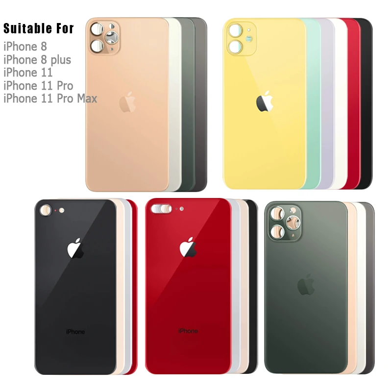 OEM Задняя стеклянная крышка запасная задняя аккумулятора для Samsung Galaxy S8 S9 S10 Note 8 9 10