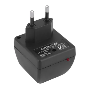 

New Stylish Car Power Supply Converter Adapter 220V to DC 12V Charger Cigarette Lighter Wall Power Socket for Home EU plug