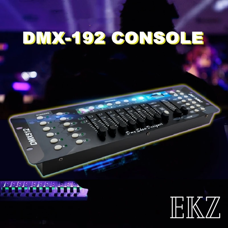 Новинка Бесплатная доставка 192 DMX контроллер диджей оборудование 512 консоль