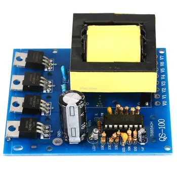 

VBESTLIFE DC-AC Converter 12V to 220V 380V 18V AC 500W Inverter Board Transformer Power High Frequency Inverter Transformer