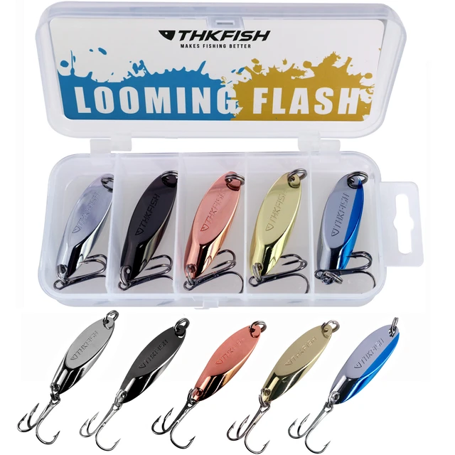 Spinner Baits Fishing Spinners Spinnerbait Trout Lures Fishing Lures With  Box Package For Bass Trout Crappie 3.5g - AliExpress