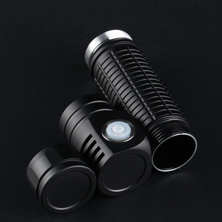 Оригинальные Фары Convoy H1 CREE XML2 1046LM, многофункциональные угловые фары с аккумулятором 18650 для поисковой Головной фонарь