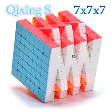 Qiyi Qixing S 7x7x7 скоростной куб qixing s 7x7 головоломка волшебный куб QIYI Головоломка Куб 7x7 волшебный куб Обучающие Детские игрушки