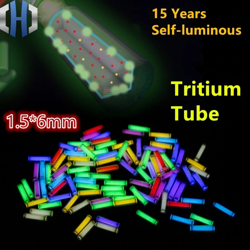 30pcs Tritium tube Универсальный нож из титанового сплава, семискоростная тактика с одной рукой, Самозащита, самопомощь из коробки, режущие бумажные ИНСТРУМЕНТЫ EDC - Цвет: 30pcs Tritium tube