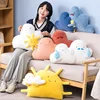 Cartoon Sun Moon Raindrop Throw Pillows Cushion Kawaii Pillow Cloud Creative Happiness Cloud Family Plush Toy Sofa Home Decor 1