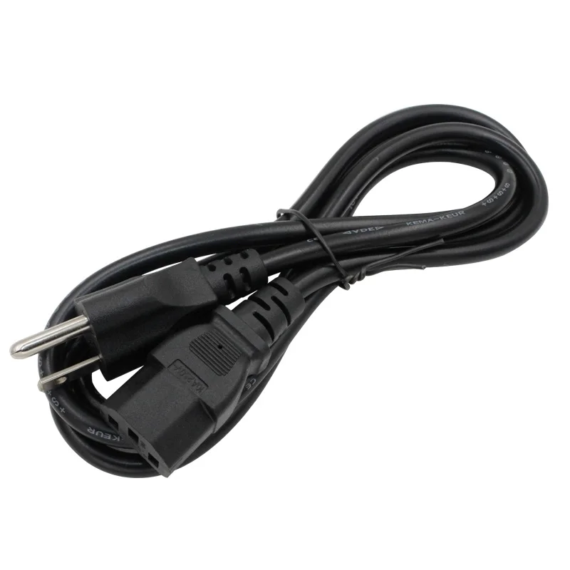 Black IEC320 C13 C14 PDU UPS US UK EU Power Cord Germany Russia America BS1363 13A Britain Power cable Line 3*0.75mm 1.8M 10A