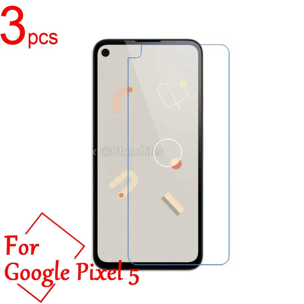 3pcs Ultra Clear/Matte/Nano anti-Explosion Soft LCD Screen Protector Film Cover For Google Pixel 4A 5/5 XL Protective | Мобильные