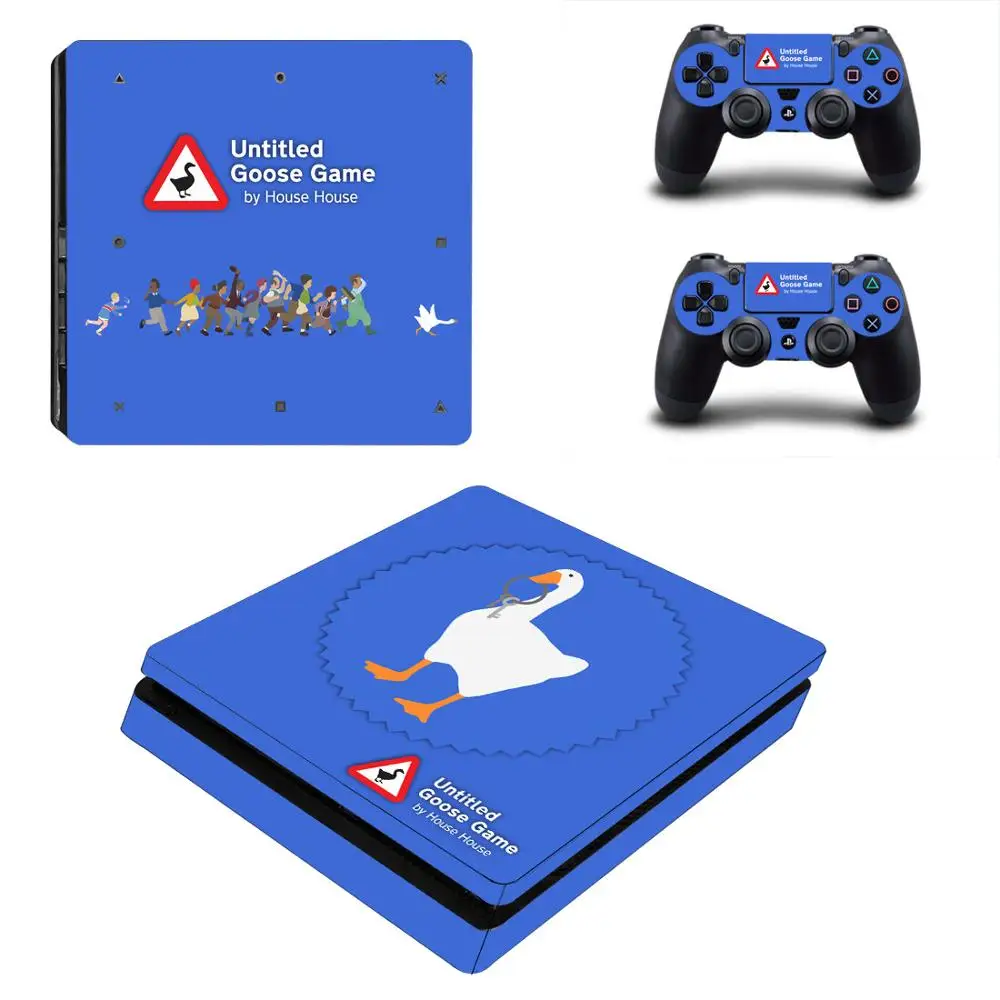 Untitled Goose Game Ps4 Slim Sticker Play Station Skin Decal For Playstation 4 Ps4 Slim Console & Controller Skins Vinyl - Stickers - AliExpress