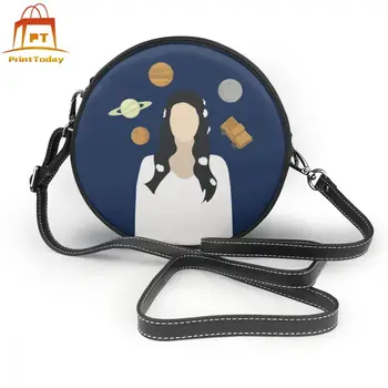 

Saturn Shoulder Bag Saturn Leather Bag Print Trend Women Bags Mini High quality Crossbody Women's Round Purse