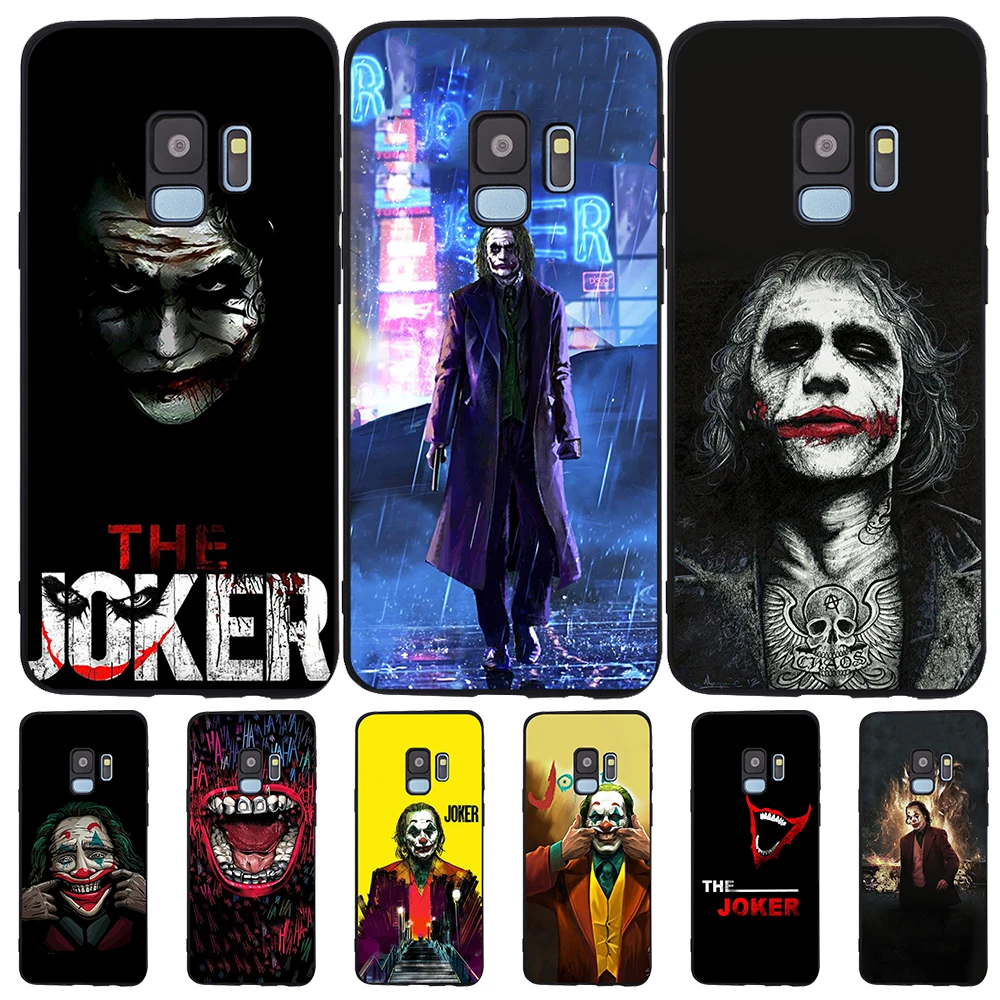 Бэтмен Джокер уход за кожей лица DC для samsung Galaxy S6 S7 край S8 S9 S10 Plus Note 8, 9, 10, A30 A40 A50 A60 A70 M10 M20 чехол для телефона чехол