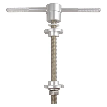 

Headset Cup Central Axis Bowl Bottom DIY T Handle Wrench Anti Slip Bike Press-In Shaft Aluminum Installation Tool Threaded