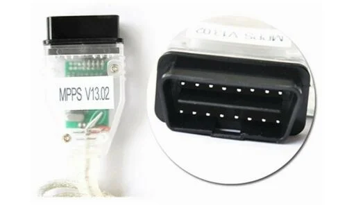 MPPS V13.02 интерфейс USB OBDII OBD2 ECU чип диагностический сканер Диагностический кабель |