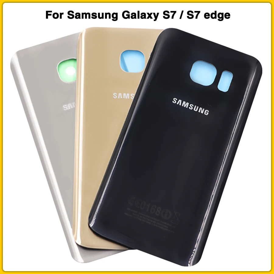 Чехол на заднюю панель для samsung Galaxy S7 G930 S7 edge G935, задняя крышка на батарейках, задняя крышка на дверь, чехол на шасси с объективом