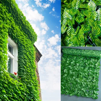 

3m Practical Artificial Hedge Privacy Fence Balcony Outdoor Garden Multifunction Farm Patio Backyard Easy Install Vine Home