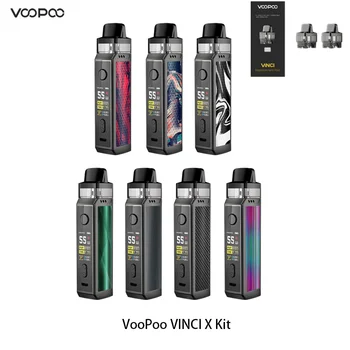 

New Voopoo Vinci X Pod Kit Vape with 5.5ml Tank 5 Coil Edition 70W Powered 18650 Battery Vape Kit Vs Vinci Mod Kit Drag 2