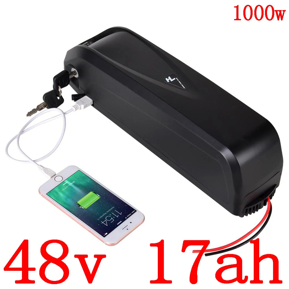Хайлон II с разъемом USB для е-байка Батарея 48V 17Ah литий-ионный Батарея с 30A BMS для 48V 750W BBS02 1000 Вт BBSHD мотор Хайлон II с разъемом USB для е-байка Батарея 48V 17Ah литий-ионный Батарея с 30A BMS для 48V 750W BBS02 1000 Вт BBSHD мотор