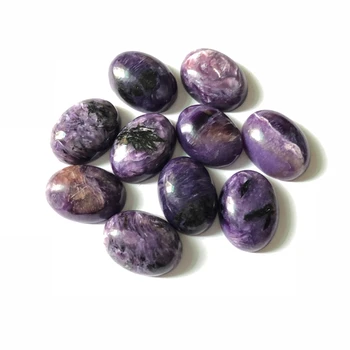 

Sale 5ps/lot Natural Charoite Bead cabochons,8x10mm 10x14mm 12x16mm 13x18mm 15x20mm 22x30mm Oval Gem stone Cabochon Ring Face