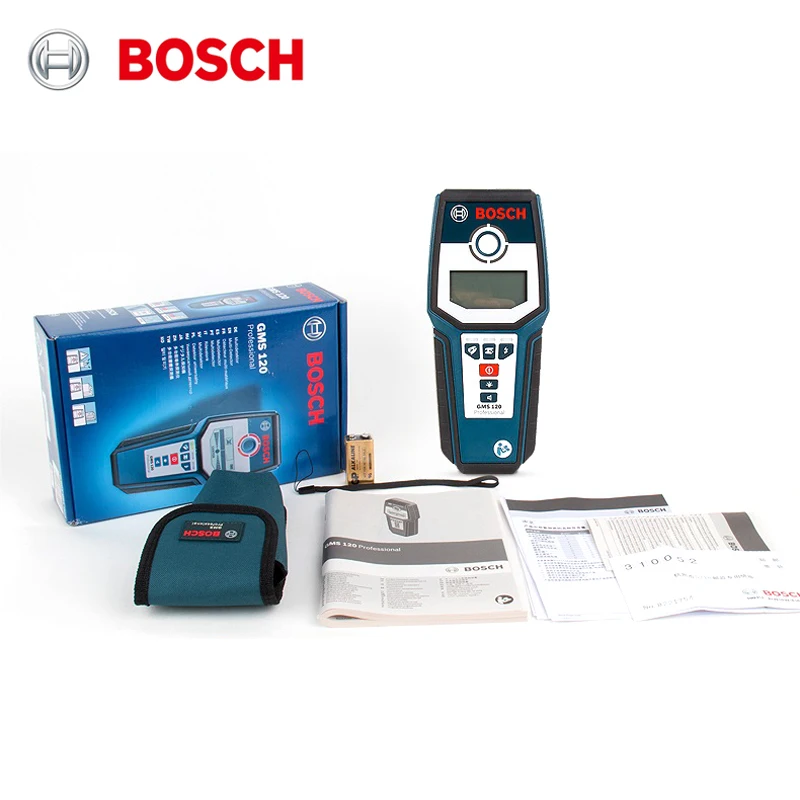 Bosch Gms 120 Wall Detector Wire/rebar/pipeline/metal Detection Instrument  Industry - Industrial Metal Detectors - AliExpress