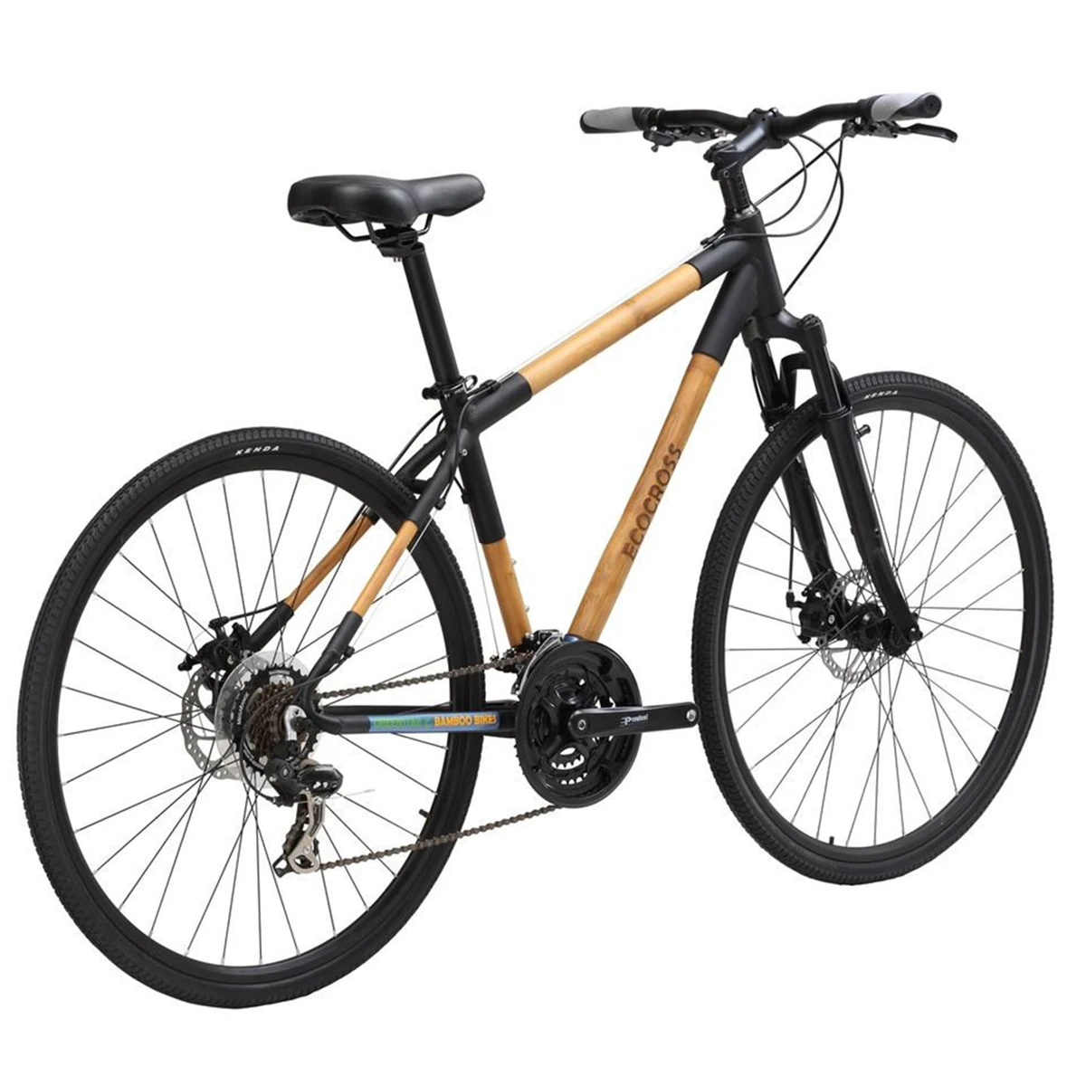 Bicicleta de montaña de bambú, bicicleta MTB, ciclo urbano 27,5er, freno de disco de velocidad completa