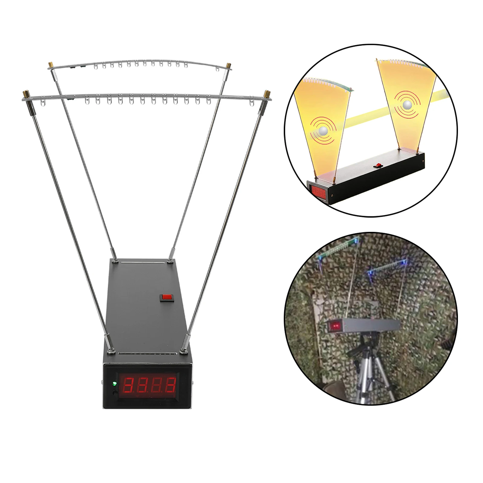 Velocimetry 1 2000m/s 30 6500FPS Acceleration Velocity Speed Measuring