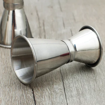 

15/30ml or 30/60ml Stainless Steel Cocktail Shaker Measure Cup Dual Shot Drink Measure Jigger Kitchen Gadgets #1