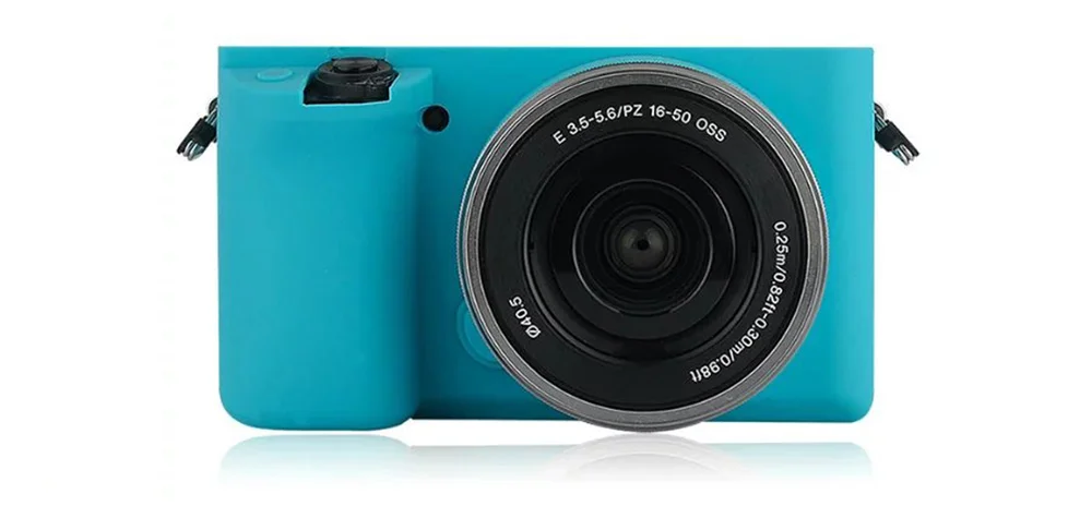 TENENELE сумки для камеры sony A6000 Мягкие силиконовые цветные резиновые чехлы для sony A6000 защитные аксессуары для тела