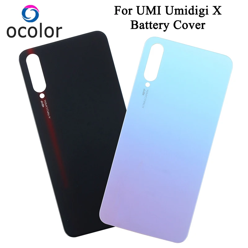 Ocolor для UMI X крышка батареи прочный защитный чехол на заднюю панель Замена 6,35 ''для Umidigi X задняя крышка батареи