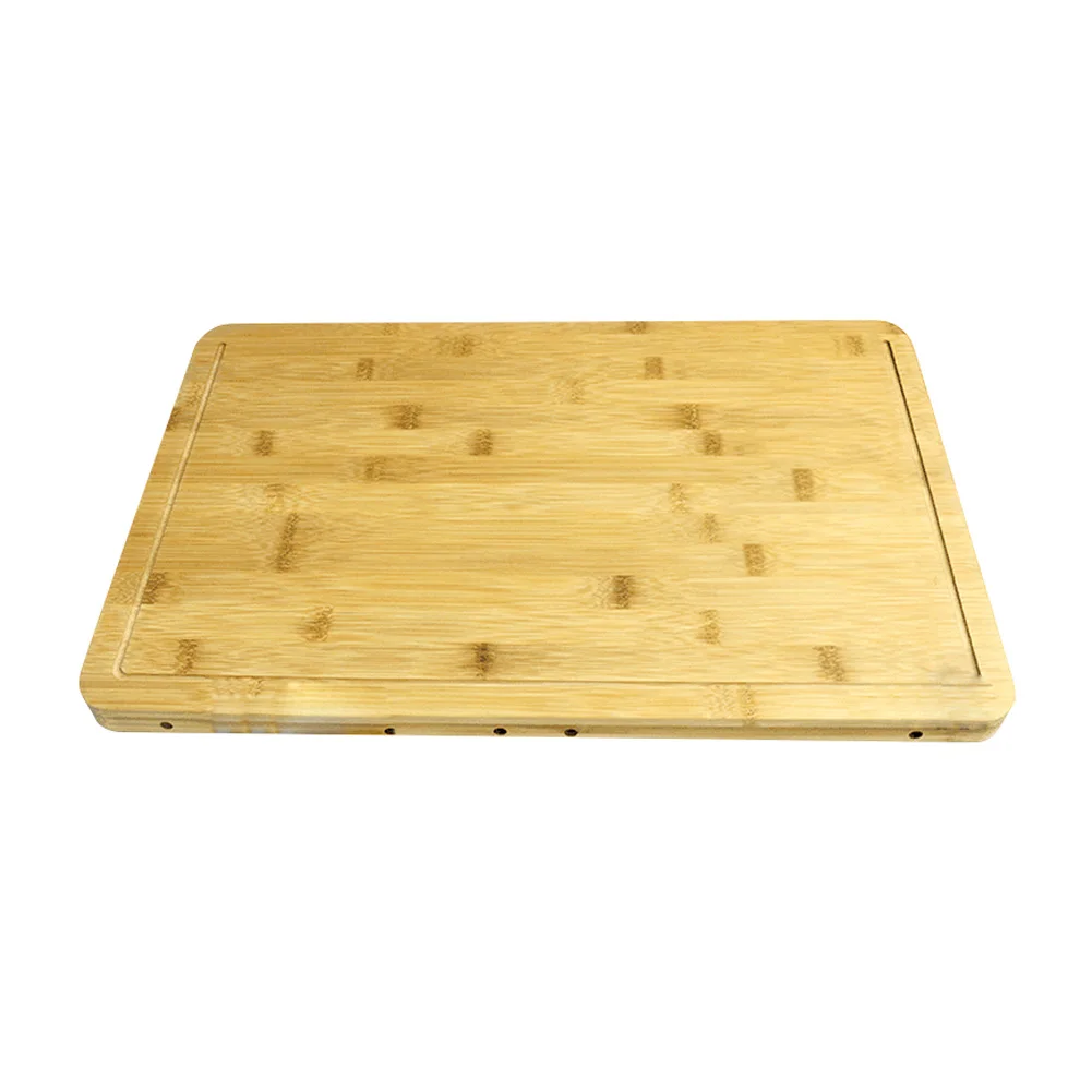 

Practical Durable Kitchen Multifunction Hardware Food Vegetable Cutting Board With Storage Box Fruit Bamboo Detachable Home