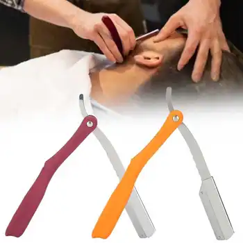 

Razor Blade Straight Edge Razor Professional Folded Single Edge Blades Barber Razor Manual Shaver Safety Razor
