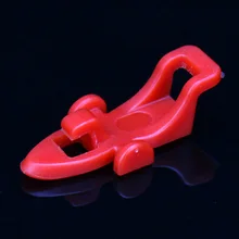 Fishing Hook Keeper 6 Colors Fishing Rod Lure Bait Safety Holder Plastic Hanger Pecsa Holder For Fishing Rod Pole Accessories