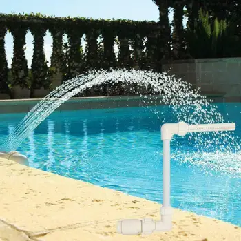

Pond pipe waterfall fountain miniature above ground swimming pool fish tank ejector direction height adjustable easy install