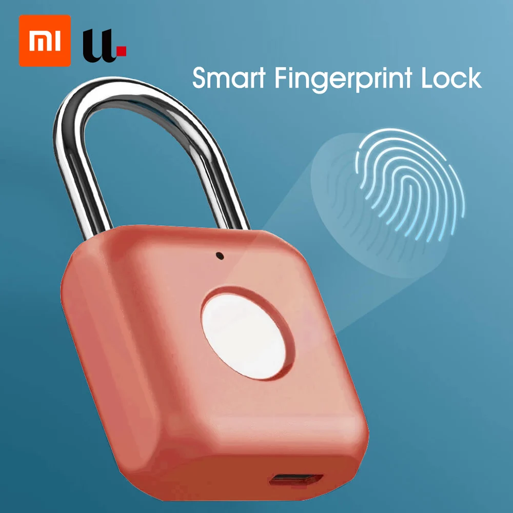 Xiaomi безопасность Keyless usb зарядка дверной замок умный отпечаток пальца Замок без ключа Анти-кража быстрая разблокировка для багажного ящика
