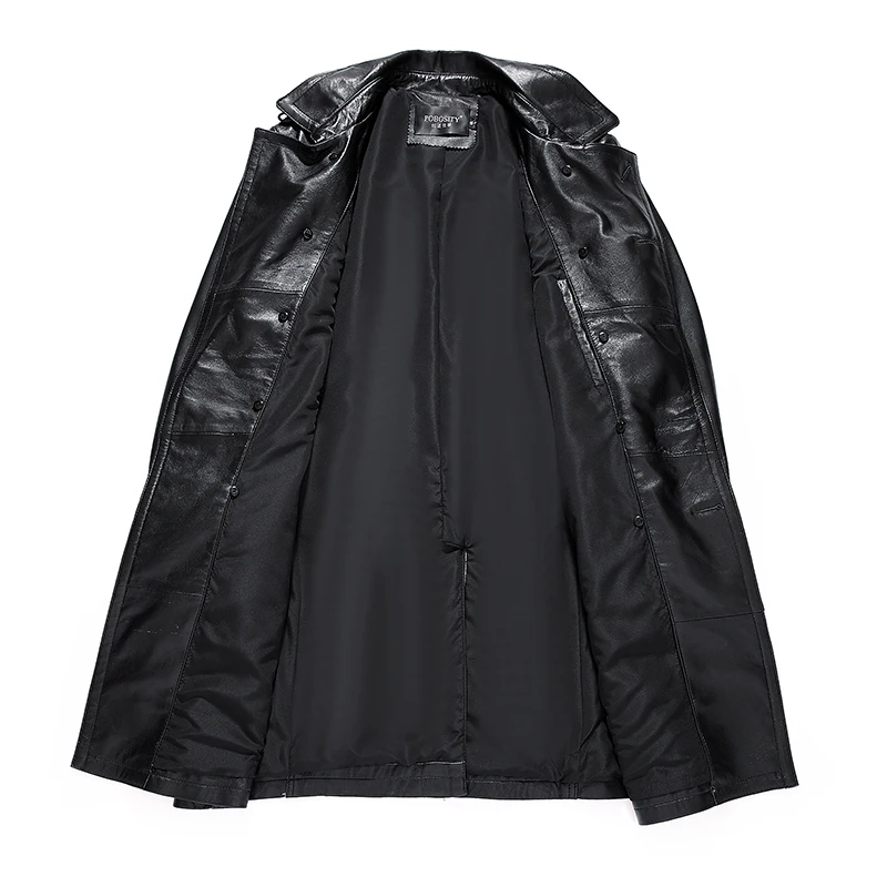 Куртка из натуральной кожи мужская куртка овечьей на весну и осень Мужская