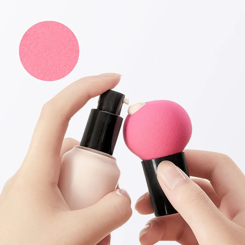 

Mushroom Makeup Sponge Foundation Cosmetic Puff Sponge Water Cosmetic Blending Powder Smooth Make Up Sponge LJ05