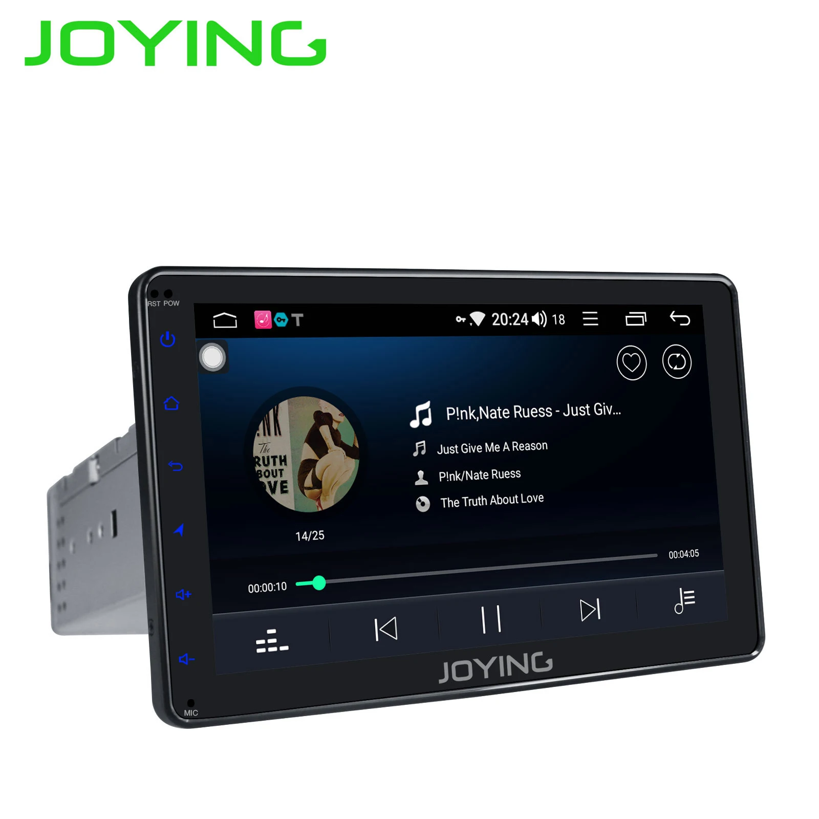 JOYING Android 8 1 автомобильный raido playe din Восьмиядерный Универсальный дюймовый GPS