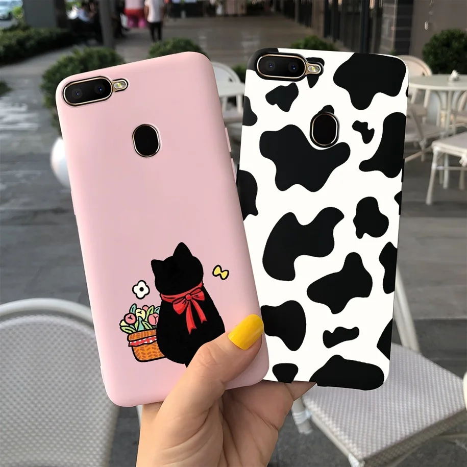 For OPPO A5s CPH1909 Case New Fashion Design Phone Back Cover For OPPO A12 CPH2083 A12e OPPOA12 A 12 E A7 2018 Shockproof Bumper - Image 2