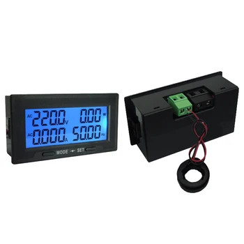 

Digital Display Multimeter AC Voltage Current Power Frequency Meter YB5142DM EM88