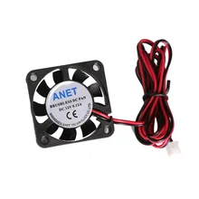 Теплоотвод вентилятор охлаждения профессиональный Прочный DC 12 В Мини 40*40*10 мм для аксессуаров 3DP принтеры ноутбук компьютер RepRap I3