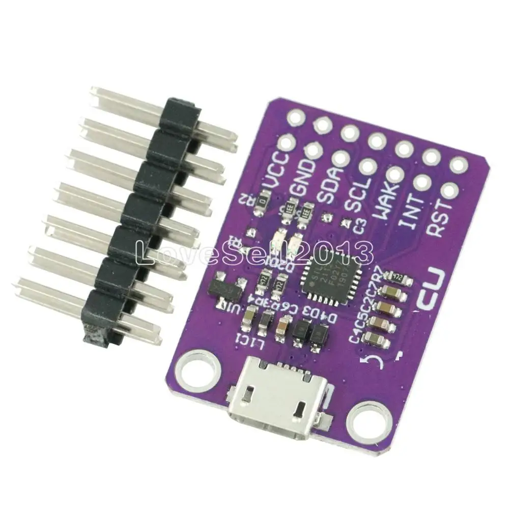 CP2112 плата отладки USB для SMBus I2C Модуль связи 2 0 MicroUSB 2112 оценочный комплект CCS811