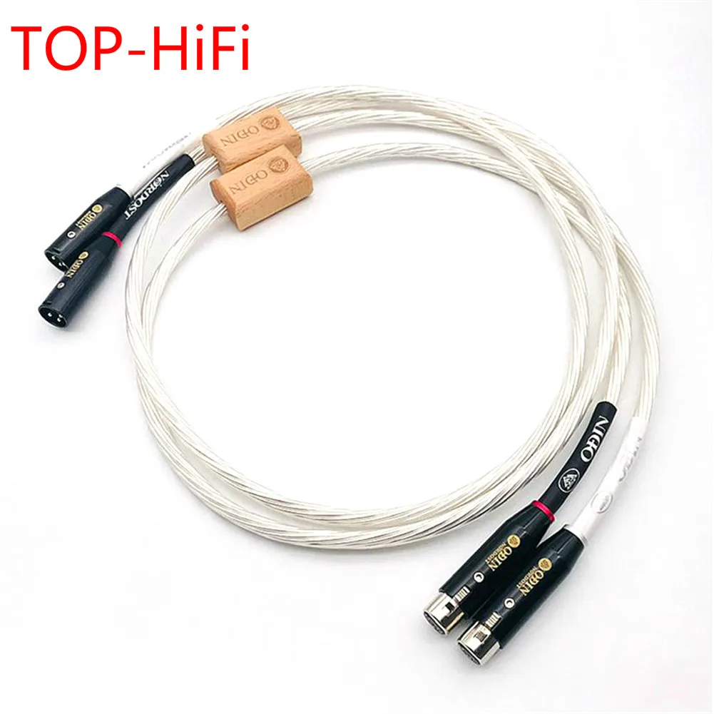 

TOP-HiFi Pair Odin Audio XLR Balanced Interconnect Cable Hi-End 3pin XLR Male to Female Audio Balanced Cable