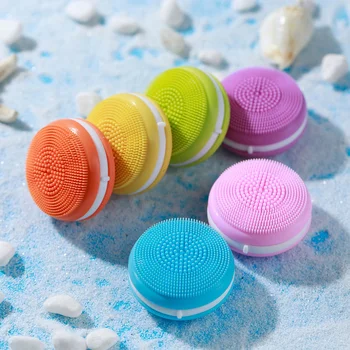 

Instrument Electric Cleaning Brush Wash Brush Help Cleansing Mini Ultrasonic Cleansing Instrument Artifact Silicone Face Wash