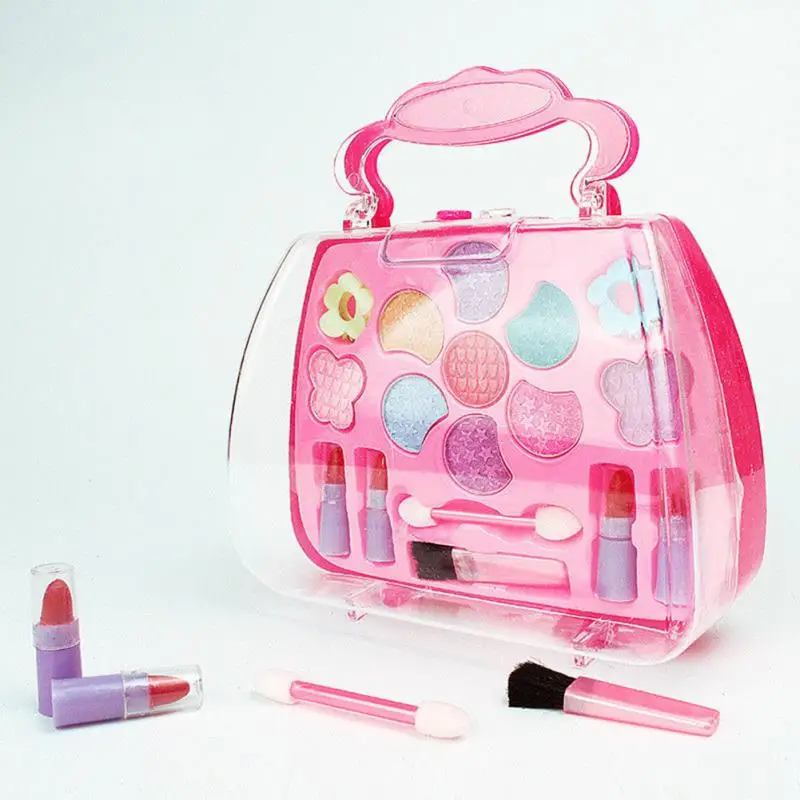 Toys For Girls Beauty Set Make Up Kids 3 4 5 6 7 8 Years Age Old Birthday Gifts Makeup Tools TSLM1