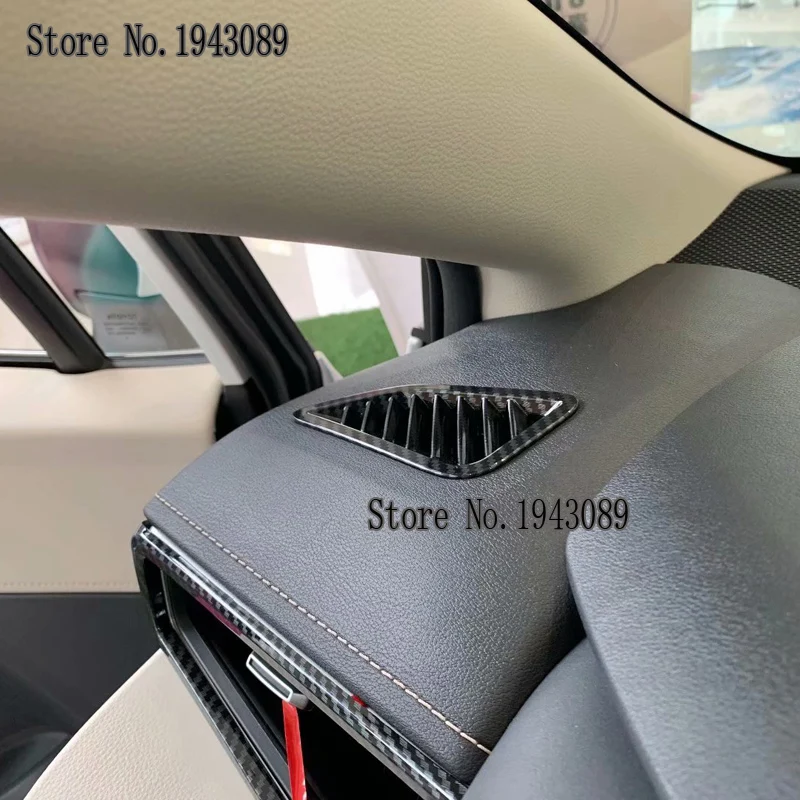 Подходит для Toyota Corolla E210 arbon волокно автомобильные аксессуары переднее маленькое украшение для вентиляционного отверстия Крышка отделка автомобиля Стайлинг