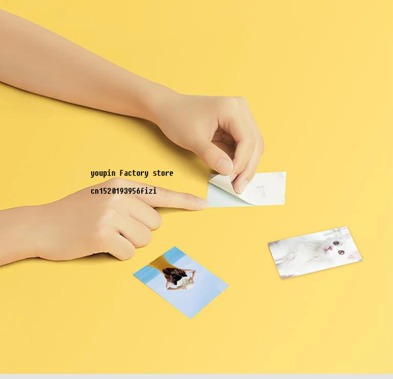 xiaomi Mijia принтер 300 точек/дюйм портативный фото мини карманный DIY обмен 500 мАч фотопринтер сотрудничество с Mijia smart