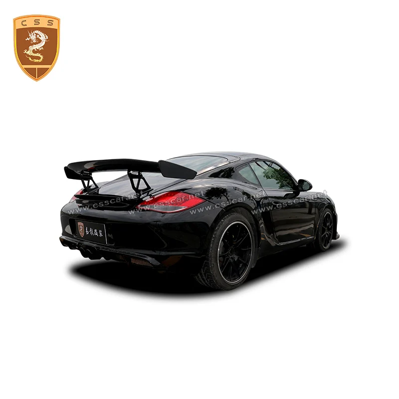 Комплект переднего бампера для Porsche Boxster Cayman 987 09-12 FRP задний диффузор спойлер